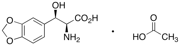 DL-threo-beta-(3,4-Methylenedioxyphenyl)serine Acetate Salt