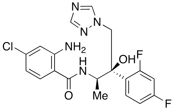 2-Amino-4-chloro-N-[(1R,2R)-2-(2,4-difluorophenyl)-2-hydroxy-1-methyl-3-(1H-1,2,4-triazol-1-yl)propyl]benzamide