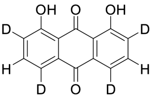 1,8-Dihydroxyanthraquinone-D4 (major)
