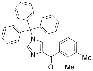 (2,3-Dimethylphenyl)[1-(trityl)-1H-imidazol-4-yl]methanone