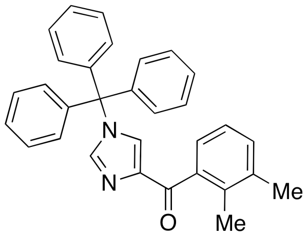(2,3-Dimethylphenyl)[1-(trityl)-1H-imidazol-4-yl]methanone