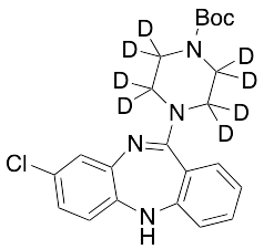 4-(8-Chloro-5H-dibenzo[b,e][1,4]diazepin-11-yl)-1-piperazinecarboxylic Acid-d8 1,1-Dimethylethyl Ester