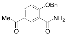 5-Acetyl-2-(phenylmethoxy)benzamide