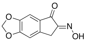 5H-Indeno[5,6-d]-1,3-dioxole-5,6(7H)-dione 6-Oxime