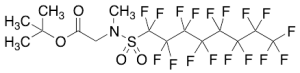 N-Methyl-N-[(heptadecafluorooctyl)sulfonyl]-glycine 1,1-Dimethylethyl Ester