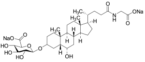 Glycohyodeoxycholic Acid 3-O-b-Glucuronide Disodium Salt