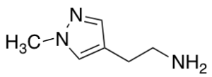 2-(1-Methyl-1H-pyrazol-4-yl)ethanamine (~90%)