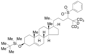 3-O-tert-Butyldimethylsilyl-24-phenylsulfonyl-cholest-5-ene-3-ol-d7 (Mixture of Diastereomers)