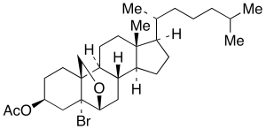 5Alpha-Bromo-6,19-epoxycholestanol 3-Acetate
