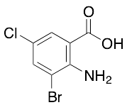 2-Amino-3-bromo-5-chlorobenzoic Acid