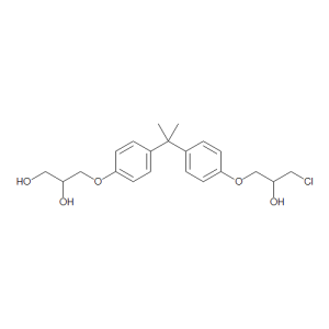 3-[4-[1-[4-(3-Chloro-2-hydroxypropoxy)phenyl]-1-methylethyl]phenoxy]-1,2-propanediol
