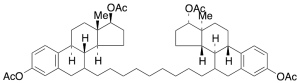 7,7’-Nonane-1,9-diylbis[estra-1,3,5(10)-triene-3,17Beta-diol] Tetraacetate
