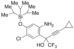 2-Amino-5-chloro-Alpha-(cyclopropylethynyl)-4-isopropylsilyloxy-Alpha-(trifluoromethyl)benzenemethanol