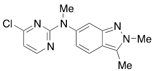 N-(4-Chloro-2-pyrimidinyl)-N,2,3-trimethyl-2H-indazol-6-amine