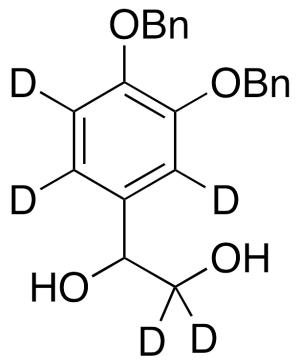 [3,4-Bis(benzyloxy)phenyl]-1,2-ethanediol-d5