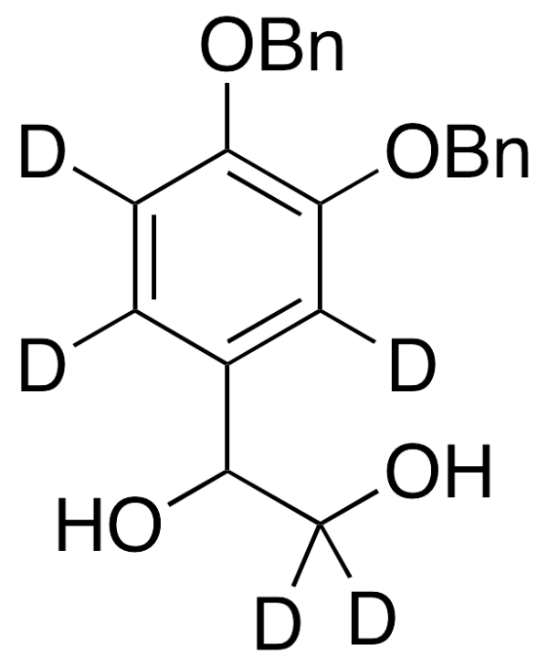 [3,4-Bis(benzyloxy)phenyl]-1,2-ethanediol-d5