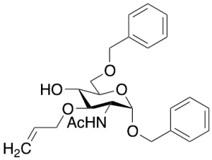 Benzyl 2-Acetamido-3-O-allyl-6-O-benzyl-2-deoxy-Alpha-D-glucopyranoside
