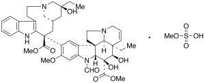 4-Desacetyl Vincristine Methosulfate
