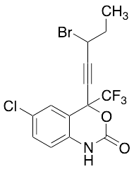 4-(3-Bromopent-1-yn-1-yl)-6-chloro-4-(trifluoromethyl)-1H-benzo[d][1,3]oxazin-2(4H)-one