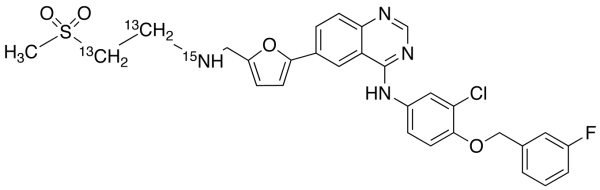 Lapatinib-13C2,15N