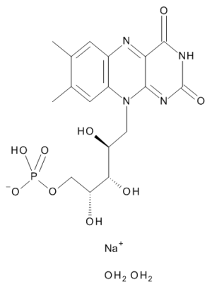 Riboflavin 5'-(Dihydrogen Phosphate) Monosodium Salt Dihydrate (~70%)