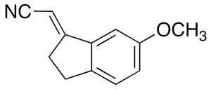 (2E)-2-(2,3-Dihydro-6-methoxy-1H-inden-1-ylidene)acetonitrile