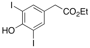3,5-Diiodo-4-hydroxyphenylacetic Acid Ethyl Ester