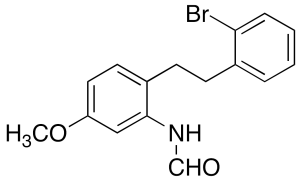 N-[2-[2-(2-Bromophenyl)ethyl]-5-methoxyphenyl]formamide
