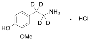 3-Methoxy Dopamine-d4 Hydrochloride (Major)
