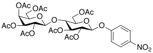 p-Nitrophenyl Beta-D-Lactopyranoside Heptaacetate