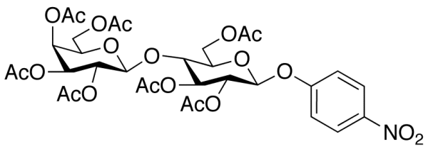 p-Nitrophenyl Beta-D-Lactopyranoside Heptaacetate