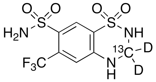 Hydroflumethiazide-13CD2
