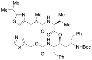 (S)-(5S,6S,8S)-5,8-Dibenzyl-12,12-dimethyl-3,10-dioxo-1-(thiazol-5-yl)-2,11-dioxa-4,9-diazatridecan-6-yl 2-(3-((2-Isopropylthiazol-4-yl)methyl)-3-methylureido)-3-methylbutanoate