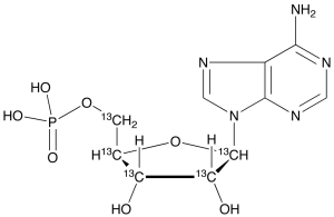 Adenosine 5'-Monophosphate-13C5