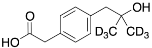 4-(2-Hydroxy-2-methylpropyl)-benzeneacetic Acid-d6