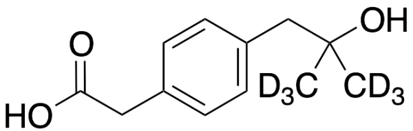 4-(2-Hydroxy-2-methylpropyl)-benzeneacetic Acid-d6