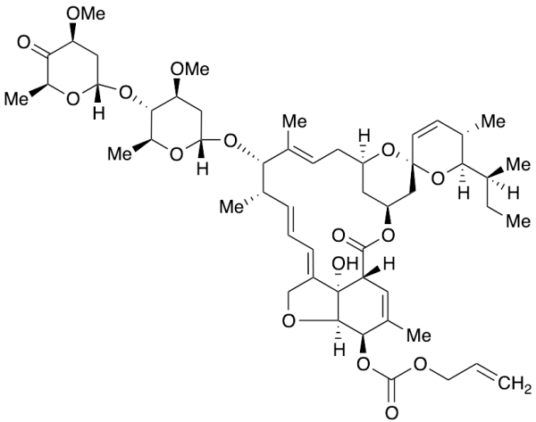 4''-Keto-5-O-[(2-propenyloxy)carbonyl]-Abamectin