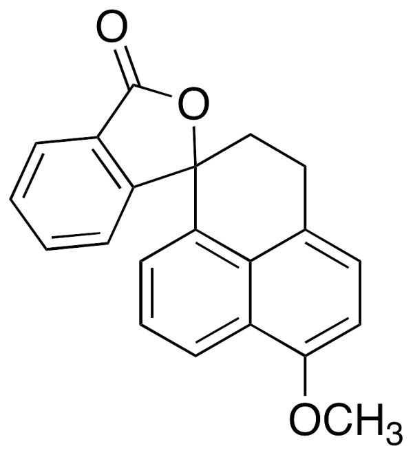 2',3'-Dihydro-7-methoxy-spiro[isobenzofuran-1(3H),1'-[1H]phenalen]-3-one