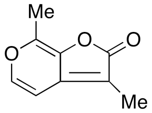3,7-Dimethyl 2H-Furo[2,3-c]pyran-2-one  (>90%)