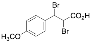 2,3-Dibromo-3-(p-methoxyl)phenyl Propionic Acid