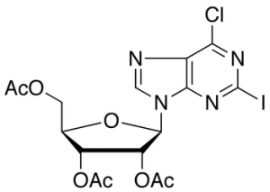 6-Chloro-2-iodo-9-(2’,3’,5’-tri-O-acetyl-Beta-D-ribofuranosyl)purine
