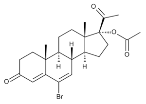 6-Bromo-6-dehydro-17Alpha-acetoxy Progesterone