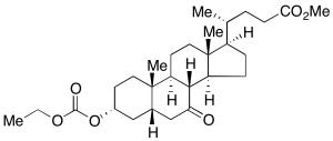 (3Alpha,5Beta)-3-[(Ethoxycarbonyl)oxy]-7-oxo-cholan-24-oic Acid Methyl Ester