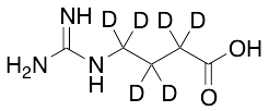 4-Guanidinobutanoic Acid-d6