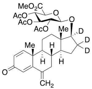 17Beta-Hydroxy Exemestane-d3 17-O-Beta-D-Glucuronide 2,3,4-Triacetate Methyl Ester