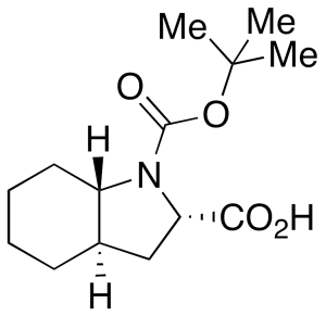 rel-(2S,3aR,7aS)-Octahydroindole-1,2-dicarboxylic Acid t-Butyl Ester
