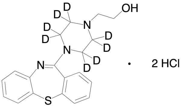 Quetiapine Hydroxy Impurity-d8 Dihydrochloride