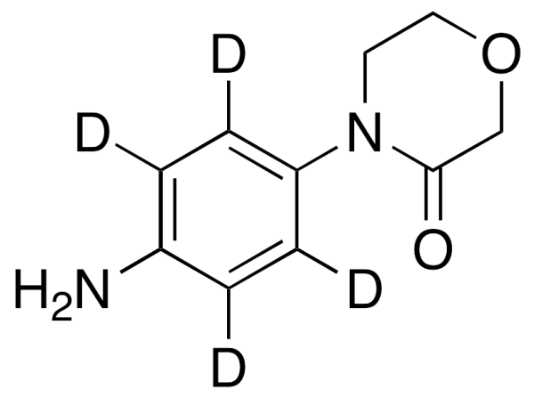 4-(4-Aminophenyl)-3-morpholinone-d4