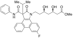 Atorvastatin Lactam Phenanthrene Methyl Ester(Mixture of Diastereomers)