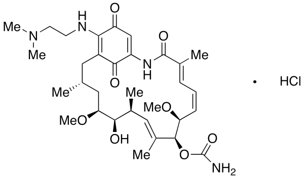 17-N-(2-Dimethylaminoethylamino)-17-demethoxy Geldanamycin Hydrochloride